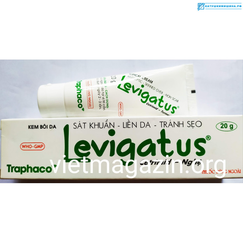 Вьетнамская антисептическая мазь LEVIGATUS Вьетнам 20 грамм