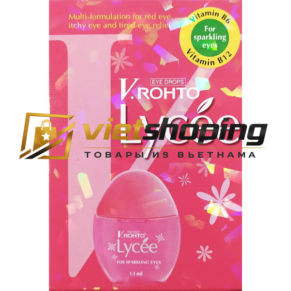 6 видов капли V Rohto 13 ...