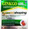 Гинкго Билоба 600 mg + Coenzym Q 10 100 капсул Вьетнам