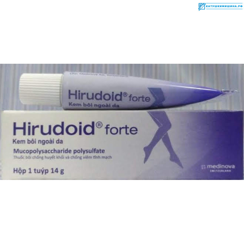 Гель при варикозном расширении вен Гирудоид (Hirudoid) 14 г