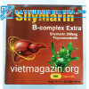 Silymarin B-complex Extra, средство для очищения печени с артишоком таблетки 100 штук Вьетнам