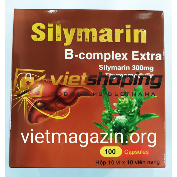 Для очищения печени Silymarin B-complex Extra ...