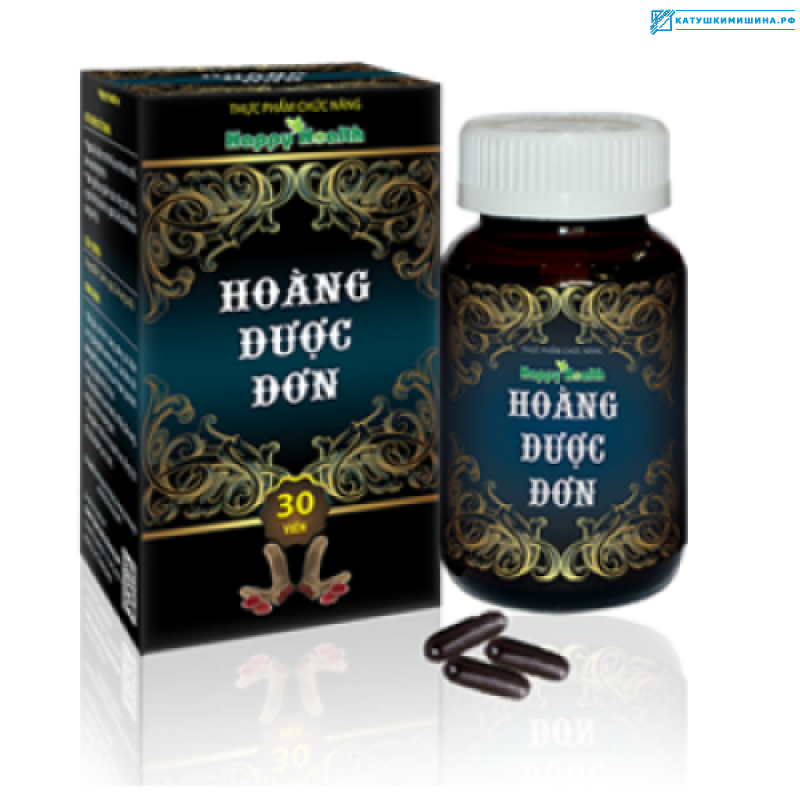 Препарат для лечения эректильной дисфункции у мужчин Hoang Duoc Don Вьетнам 30 капсул