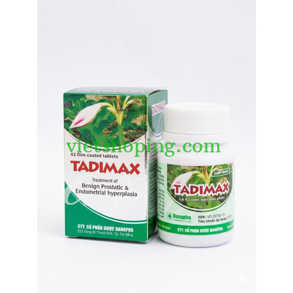 От гиперплазии предстательной железы Tadimax Вьетнам ...