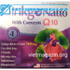 Гинкго Натто + Q 10 (ginkgo biloba 360 mg) Вьетнам 100 капсул Вьетнам
