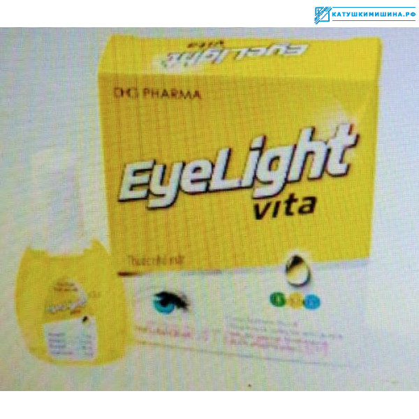 Капли для глаз Eyelight Vita Yellow