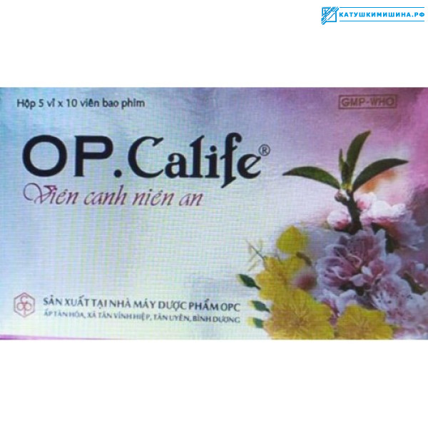 Комплекс при менопаузе OP Calife капсулы