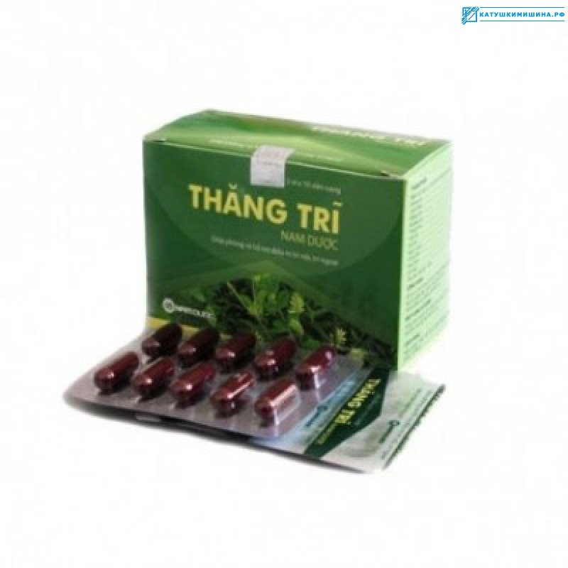 Препарат для терапии геморроя Thang Tri 50 капсул