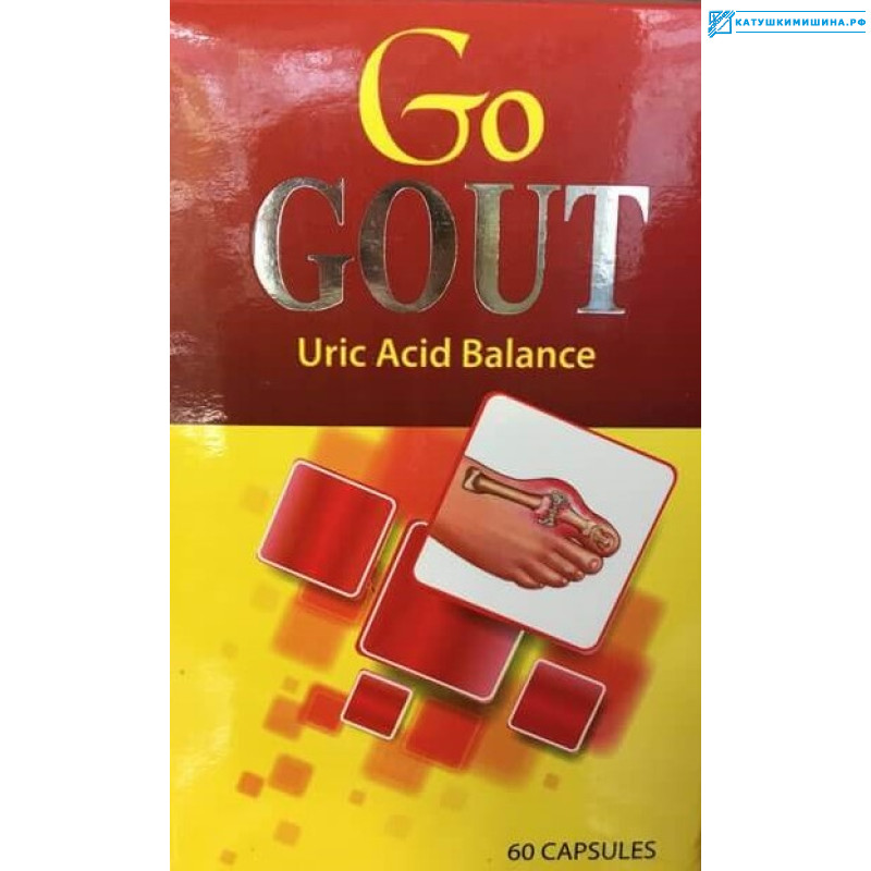 Функциональный продукт для лечения суставов и подагры GO GOUT Вьетнам