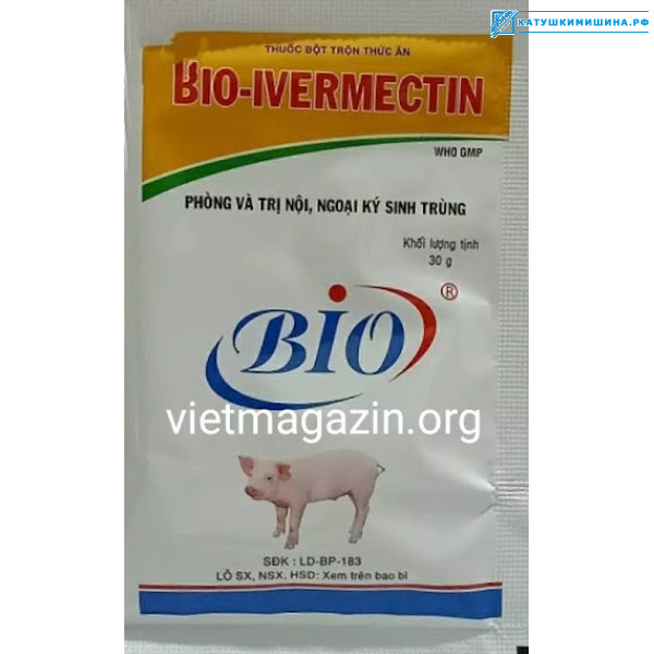 Bio Ivermectin 30 gr Вьетнам 250 ...