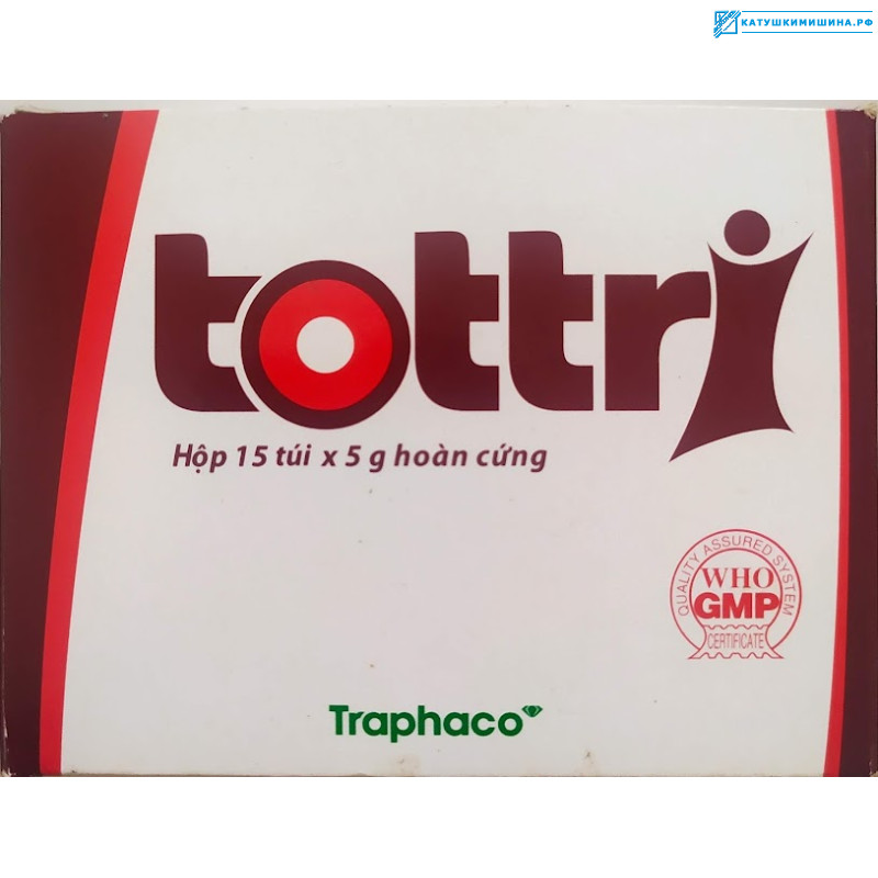 Препарат для лечения геморроя - TOTTRI 15 пакетиков по 5 грамм