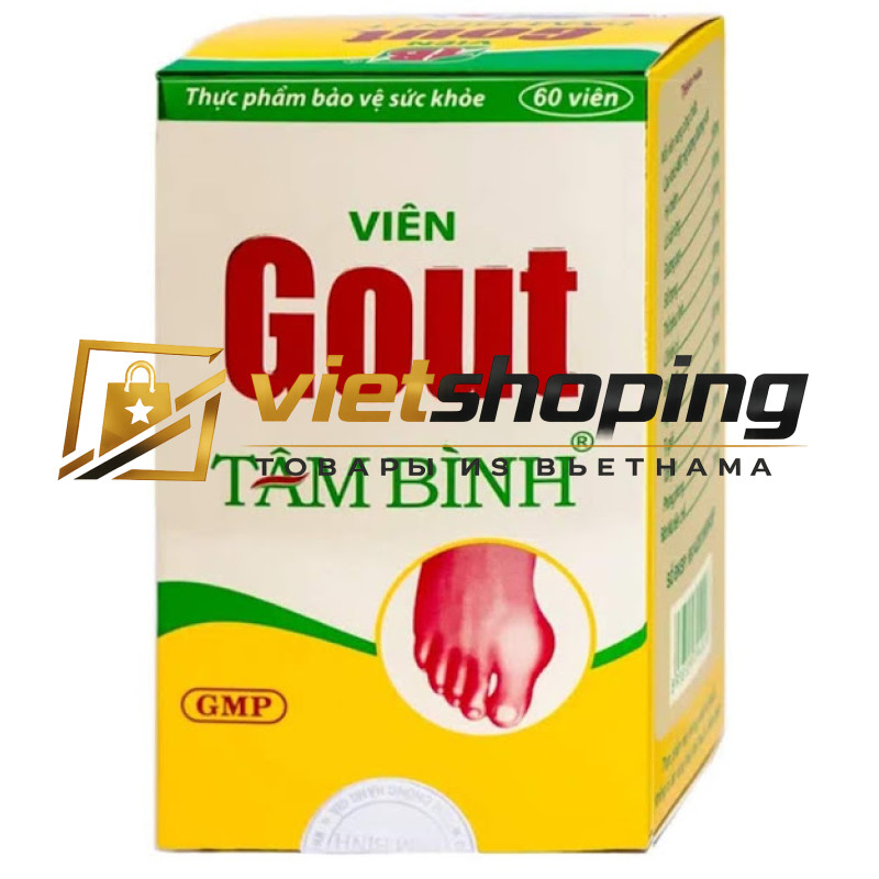 Функциональный продукт для лечения суставов и подагры GOUT Вьетнам