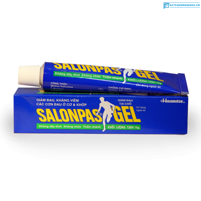 Вьетнамская мазь для суставов и мышц SALONPAS GEL 30 грамм
