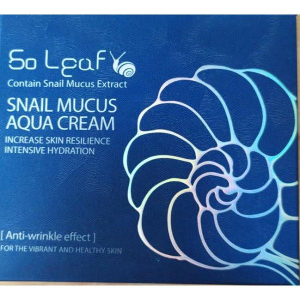 Аква крем с муцином улитки SNAIL ...